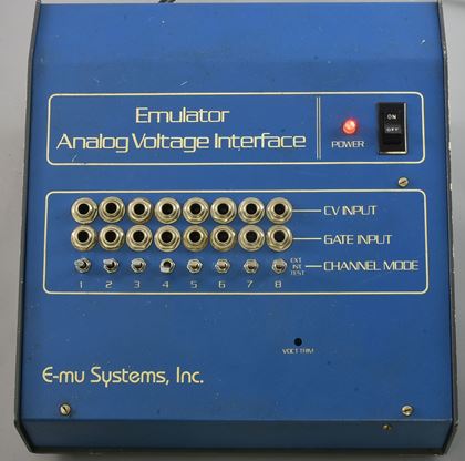 Emu-Emulator Analog Voltage Interface  